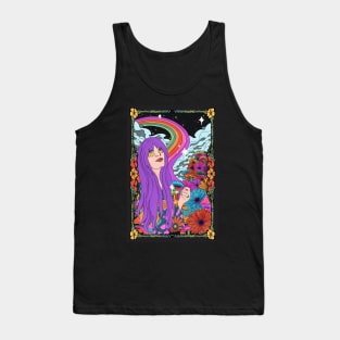 Stay Funky - Trippy Retro Drawing Tank Top